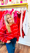 Load image into Gallery viewer, Striped Button Down Cardigan
