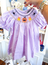 Load image into Gallery viewer, Spooky Spiders Bishop Dress
