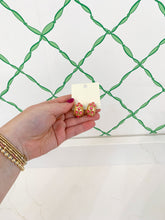 Load image into Gallery viewer, Beaded Hoop Earrings
