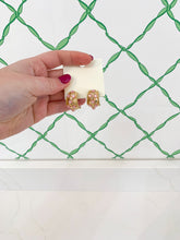 Load image into Gallery viewer, Beaded Hoop Earrings
