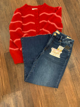 Load image into Gallery viewer, Striped Button Down Cardigan
