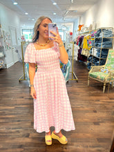 Load image into Gallery viewer, Pink Gingham Dress

