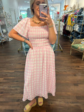 Load image into Gallery viewer, Pink Gingham Dress
