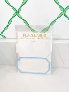 Die-Cut Placecard