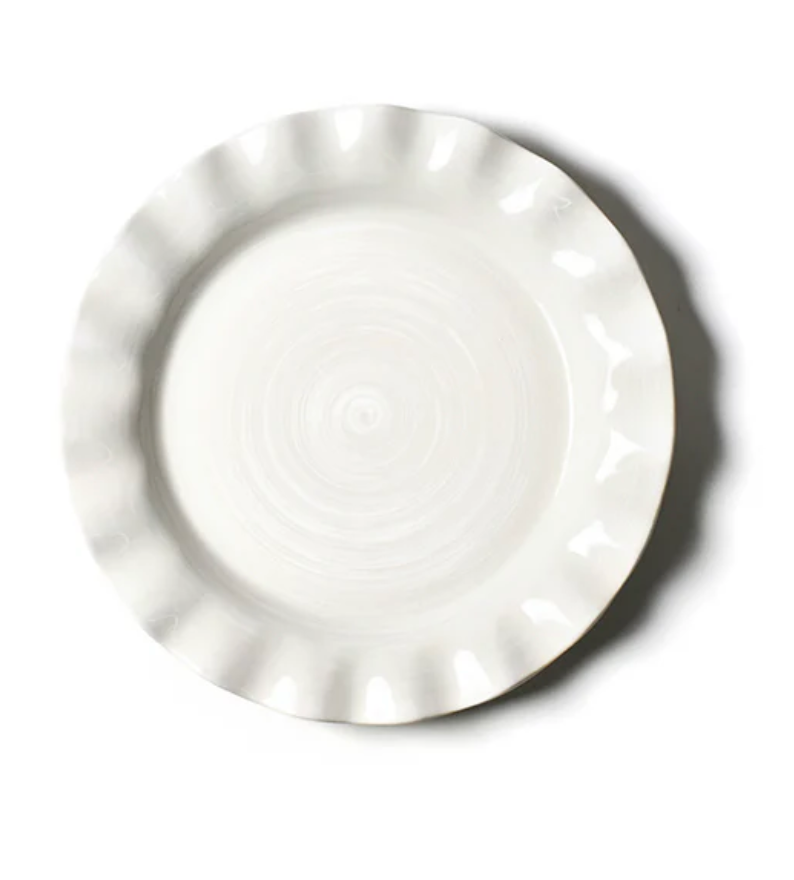 Signature Ruffle Dinner Plate