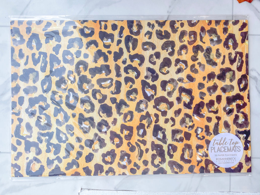 Cheetah Print Placemat