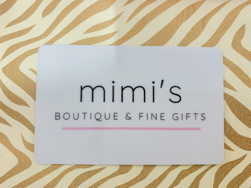 Mimi's Gift Card